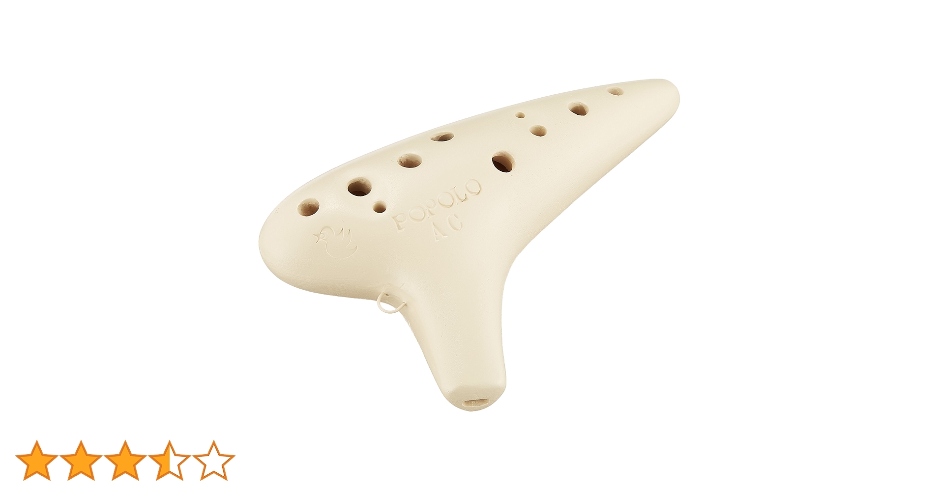 Amazon.co.jp: POPOLOオカリナ S-AC (アルトC) アイボリー : 楽器